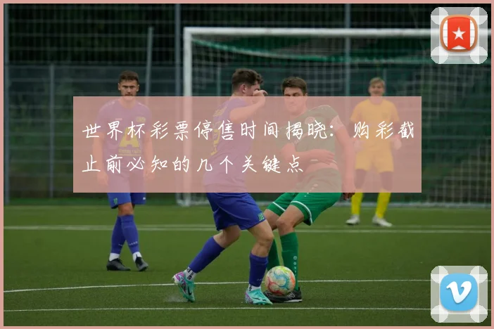 世界杯彩票停售时间揭晓：购彩截止前必知的几个关键点
